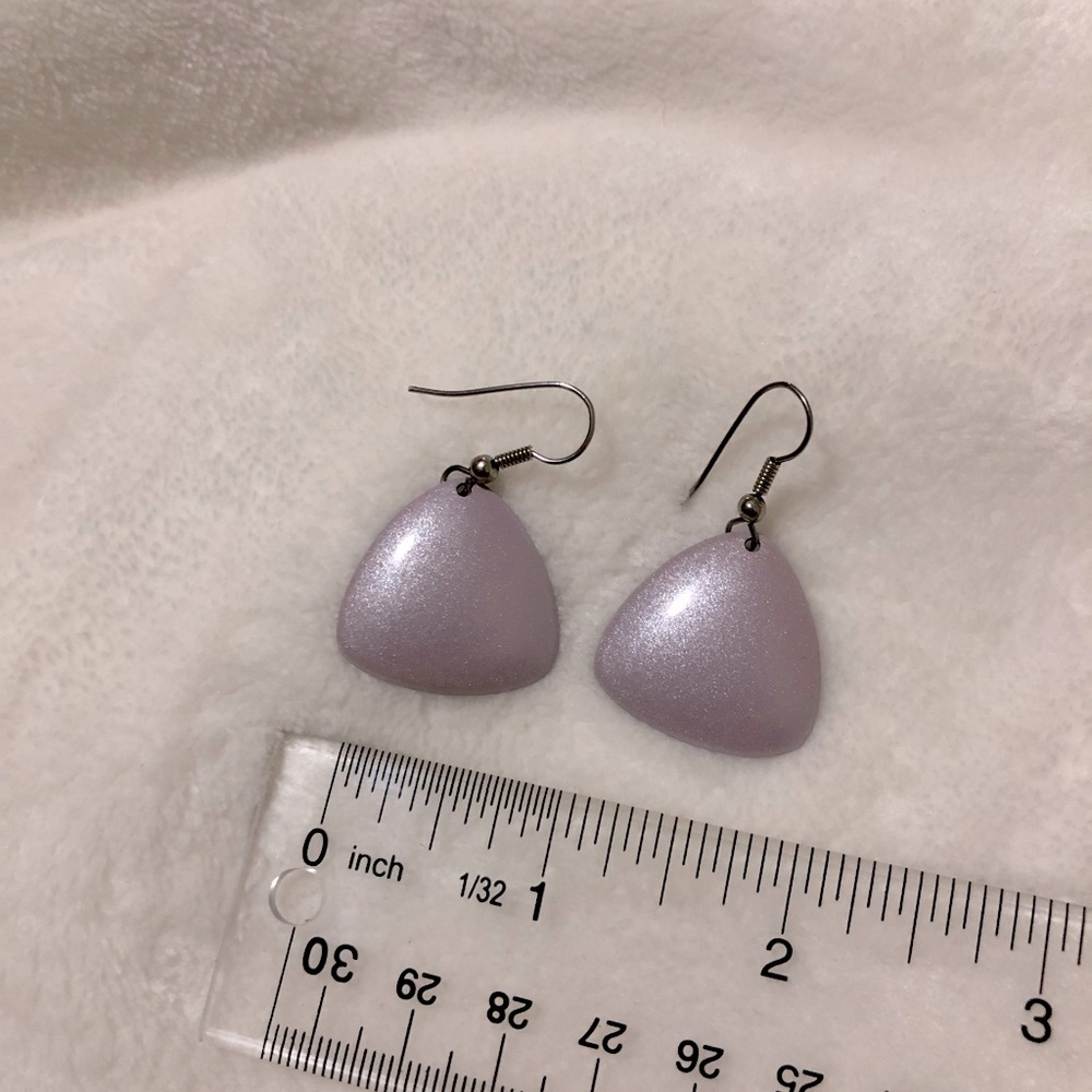 Vintage triangle earrings
